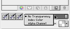 Transparency option